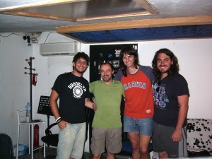 Nice -Team, si parte!! Primo giorno di registrazione - batterie     